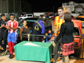 Entrega de trofeos. Subcampen